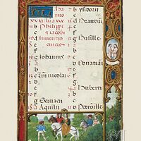 f. 23r, calendario, maggio